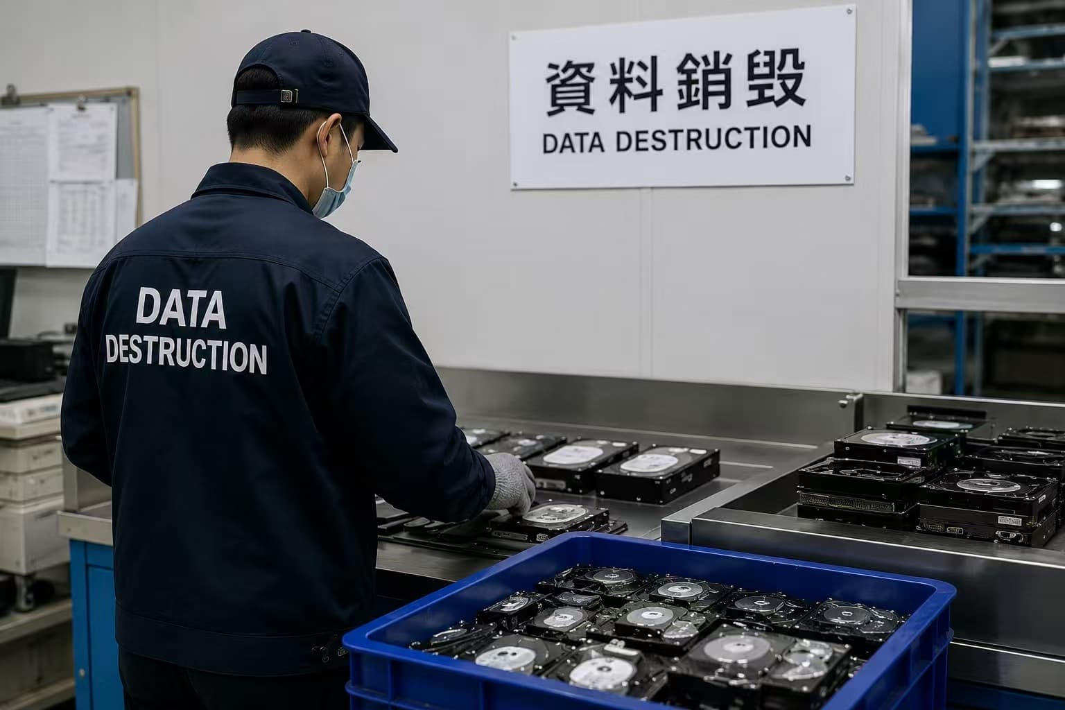 企業級IT資產退役與資料銷毀作業